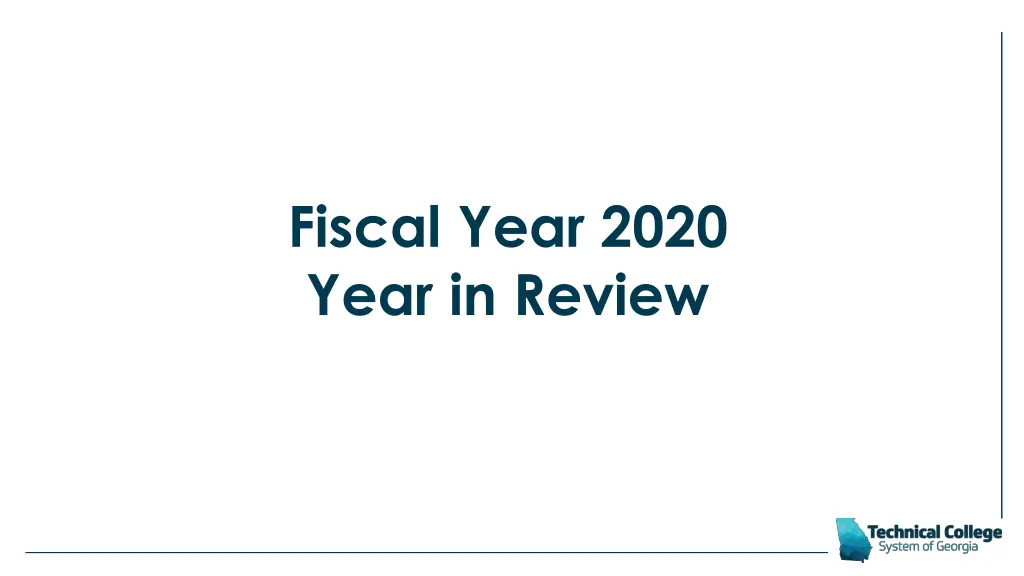 fiscal year 2020 year in review