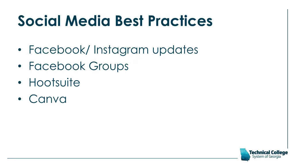 social media best practices