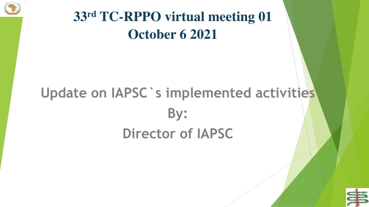 33 rd tc rppo virtual meeting 01 october 6 2021