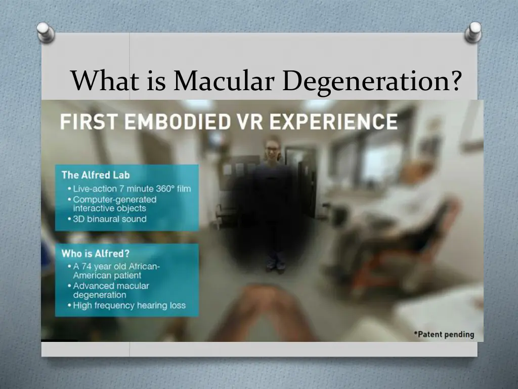 what is macular degeneration