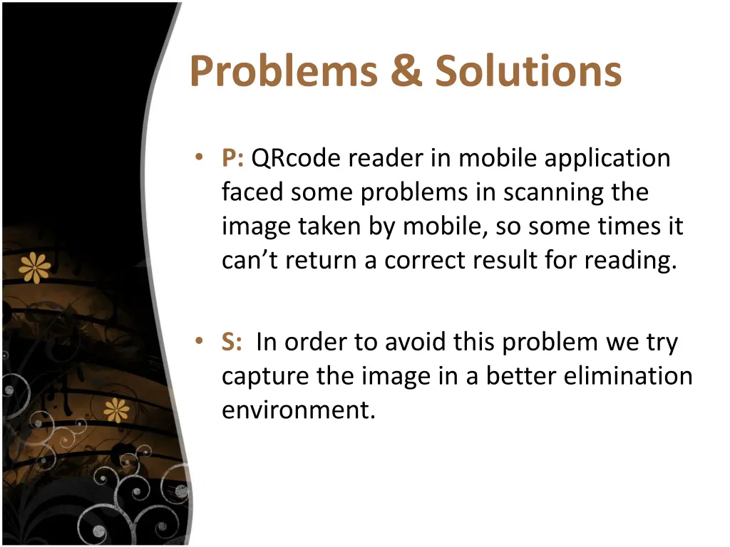 problems solutions