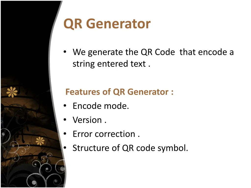 qr generator