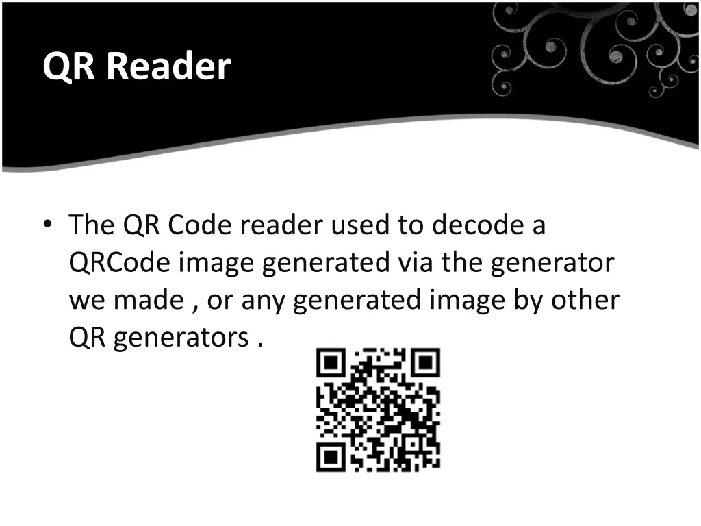 qr reader