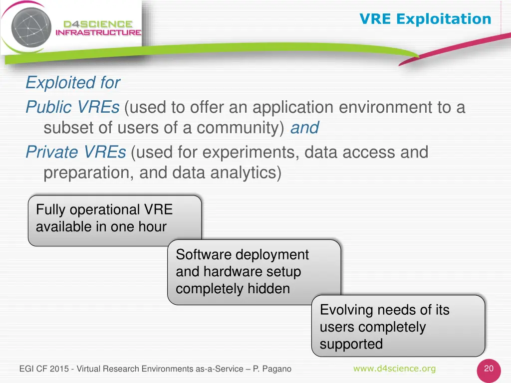 vre exploitation