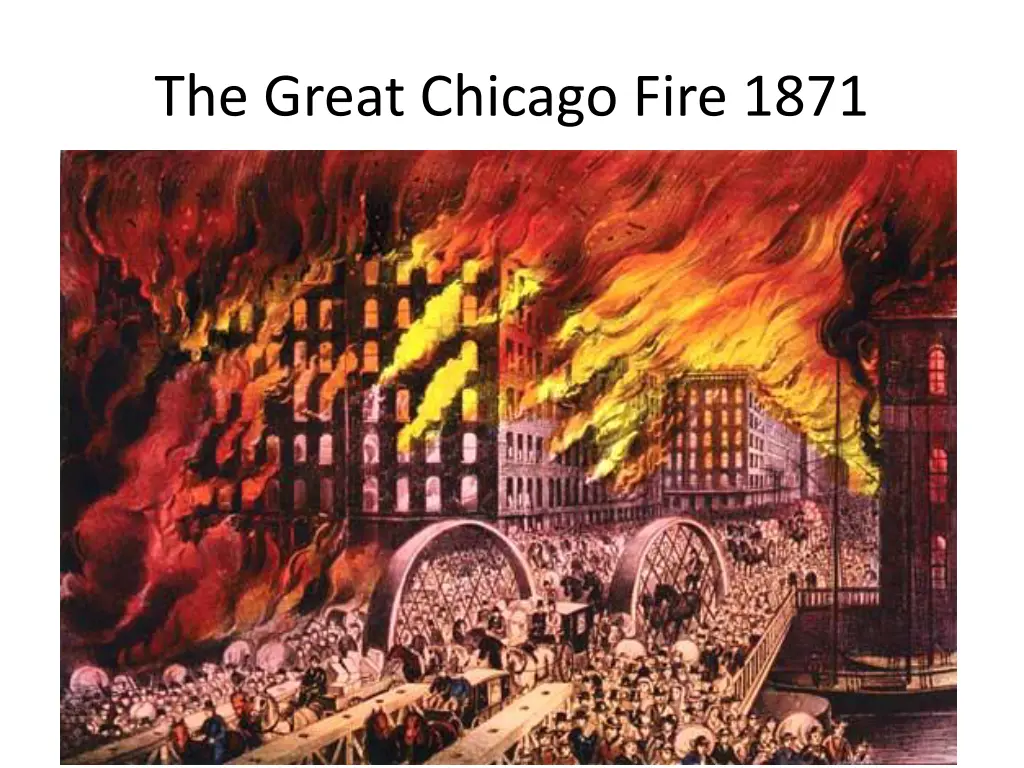 the great chicago fire 1871