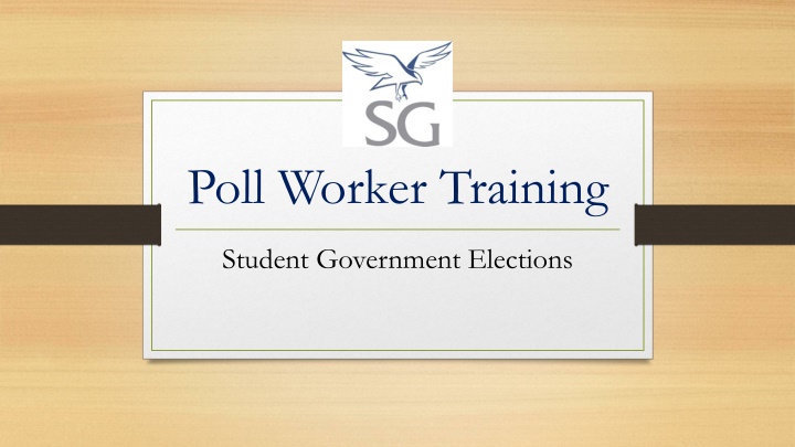 poll worker training