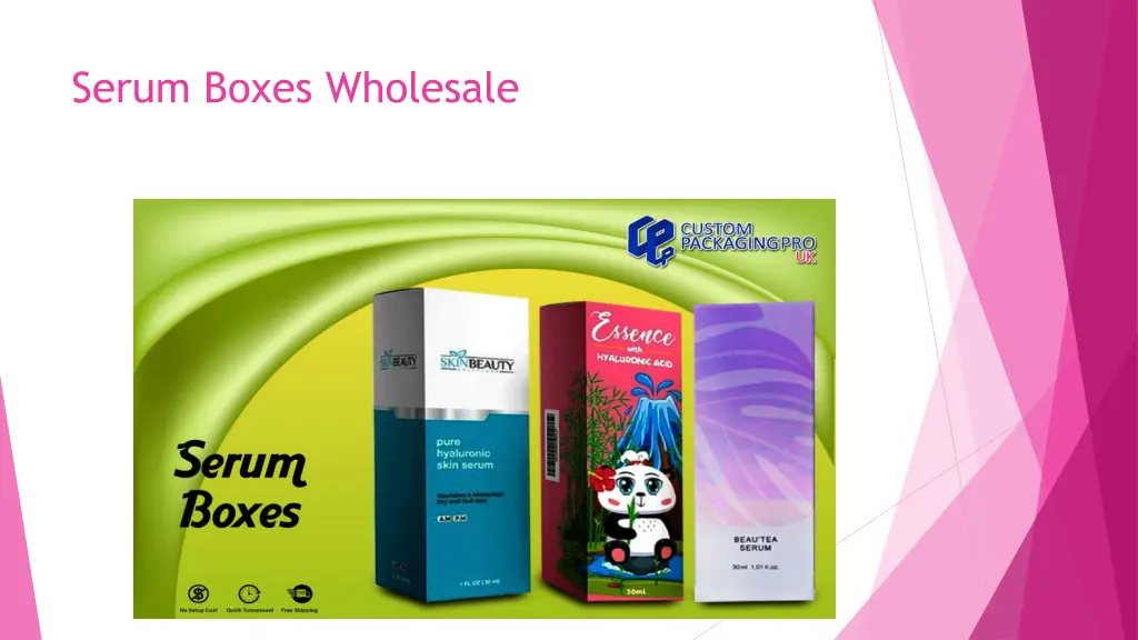 serum boxes wholesale