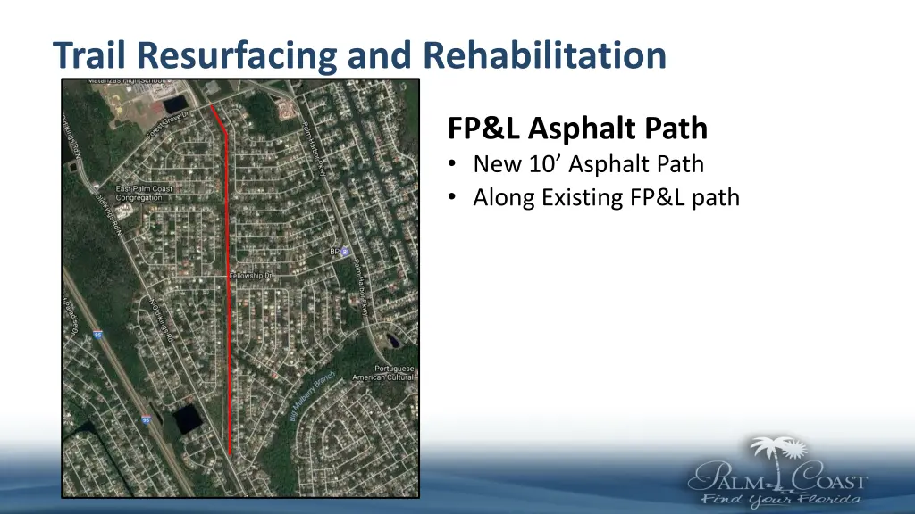 trail resurfacing and rehabilitation