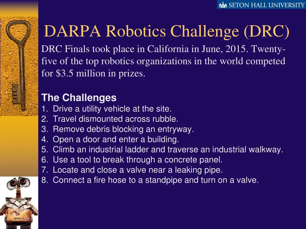 darpa robotics challenge drc drc finals took