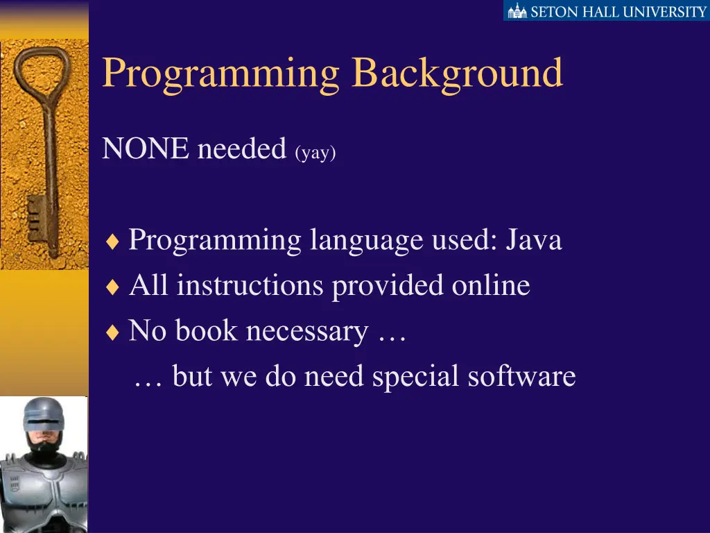 programming background