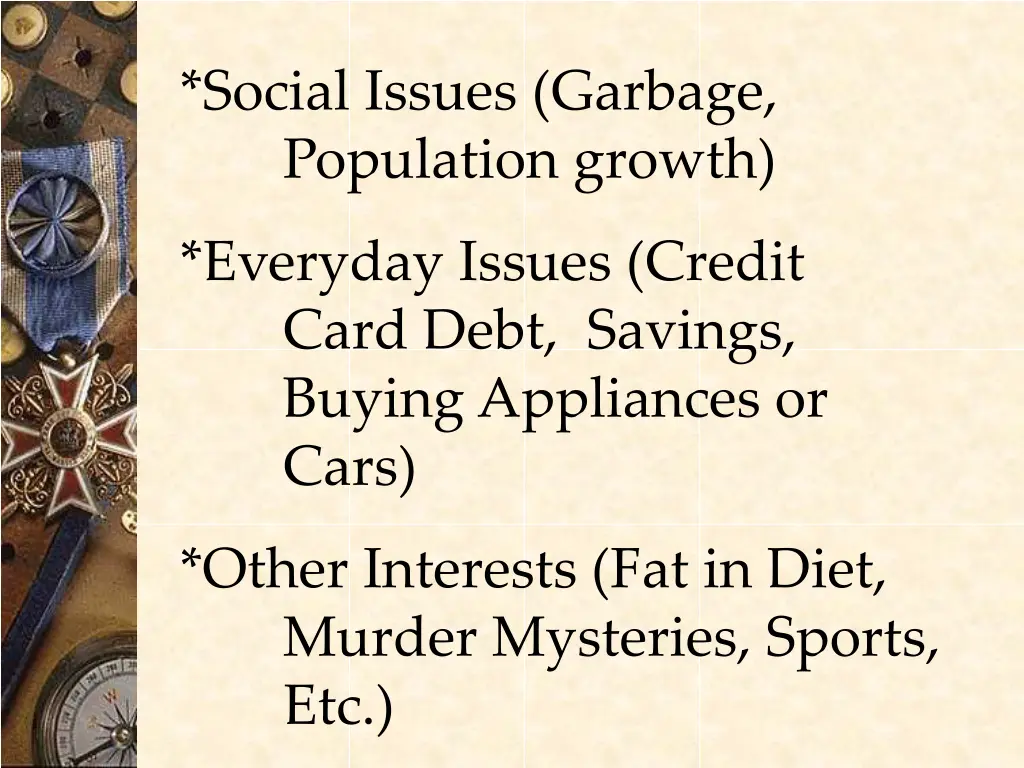 social issues garbage population growth