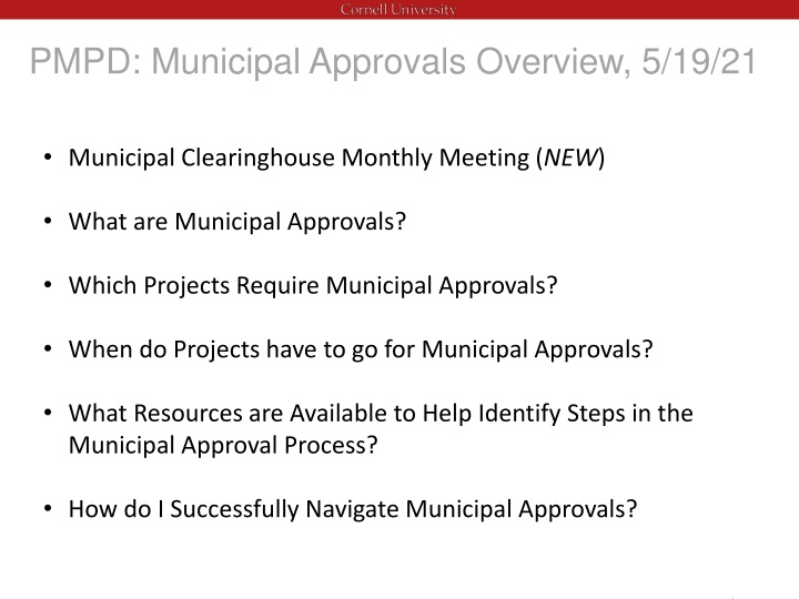 pmpd municipal approvals overview 5 19 21