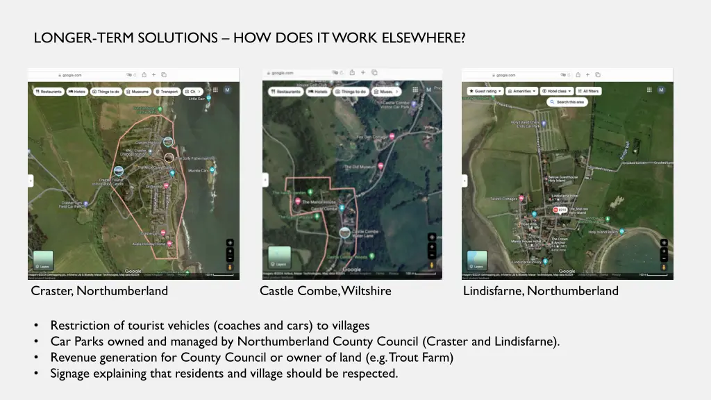 longer term solutions how does it work elsewhere