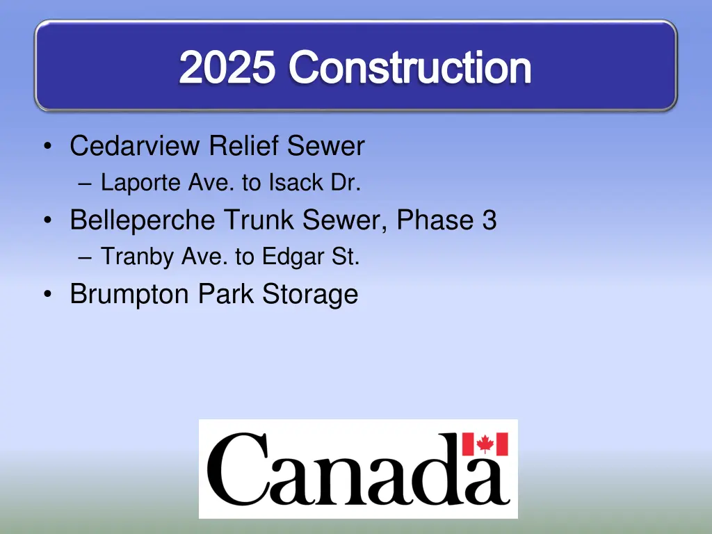 2025 construction