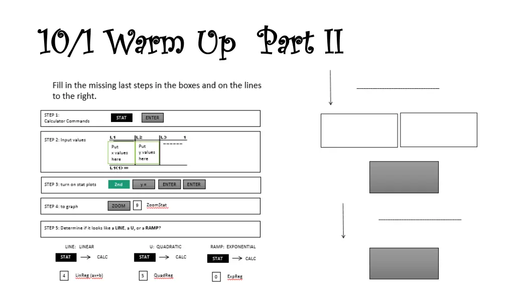 10 1 warm up part 10 1 warm up part ii ii