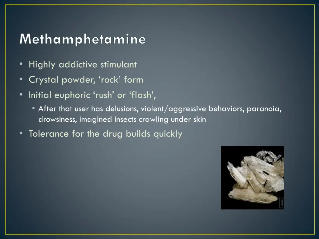 methamphetamine