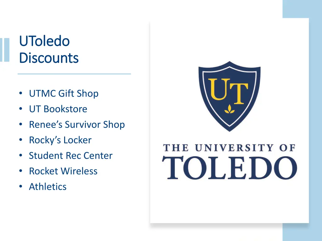 utoledo utoledo discounts discounts