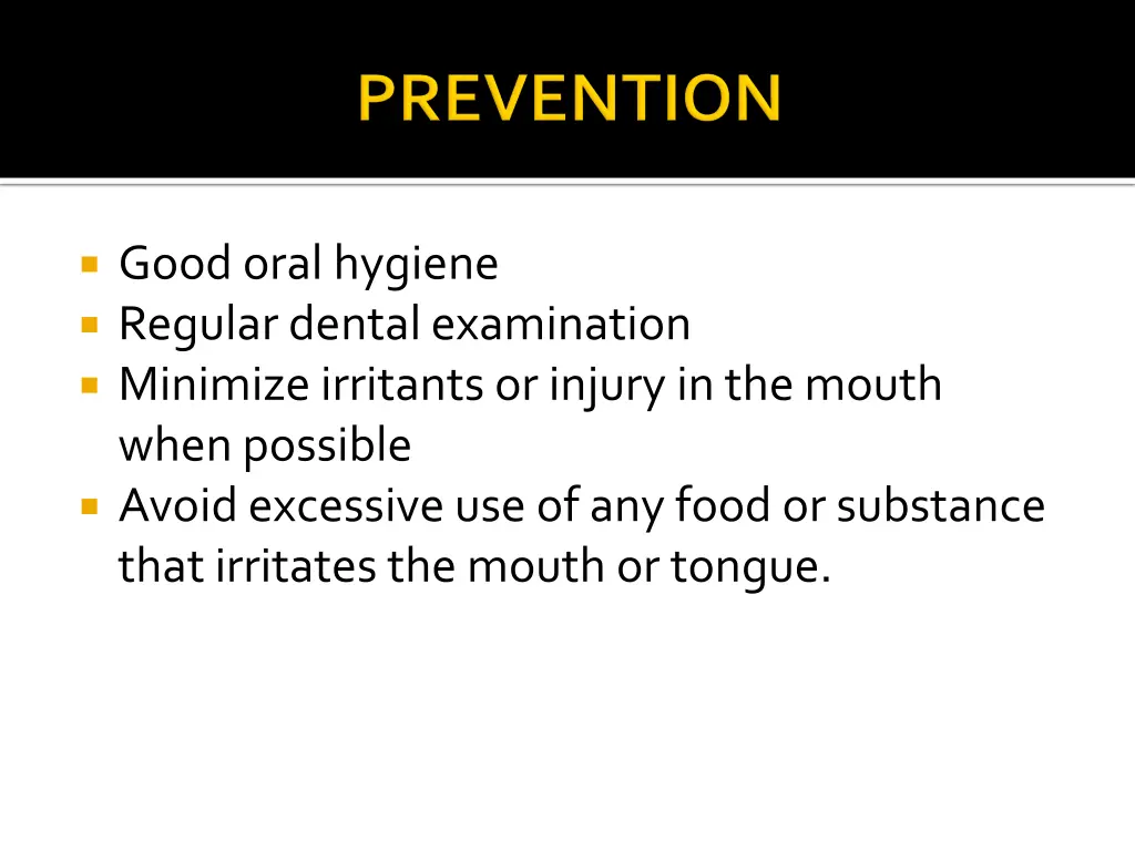 good oral hygiene regular dental examination