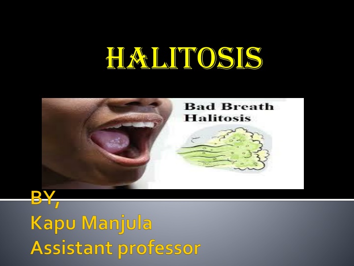 halitosis