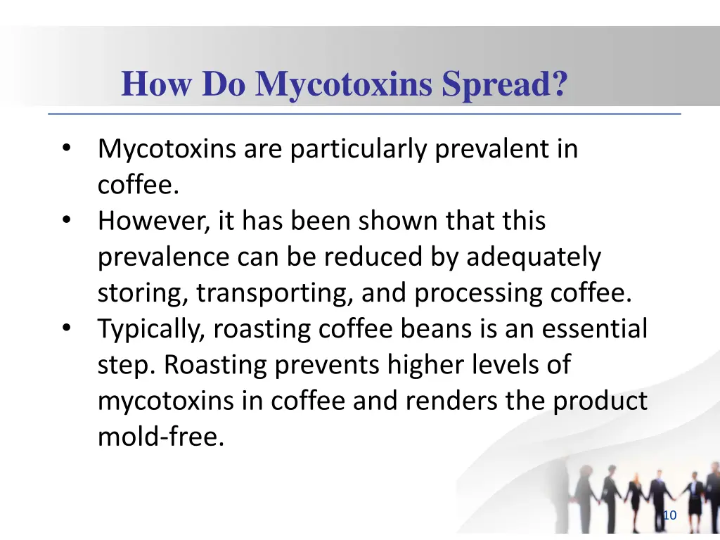 how do mycotoxins spread 3