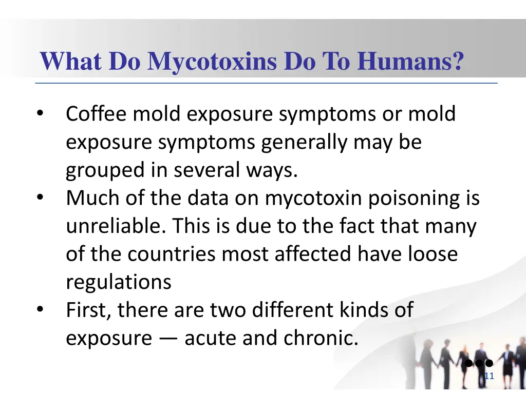 what do mycotoxins do to humans