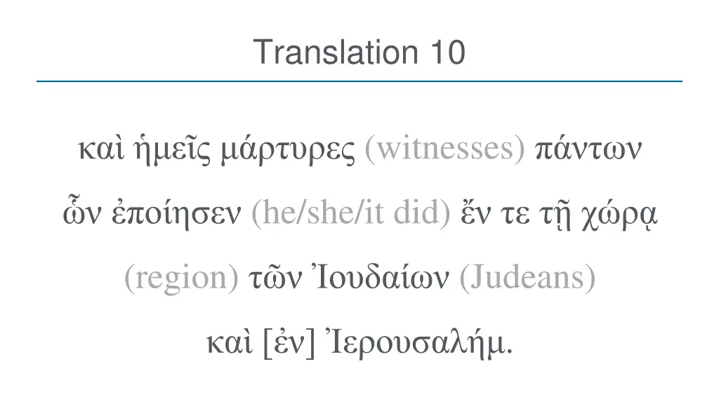 translation 10