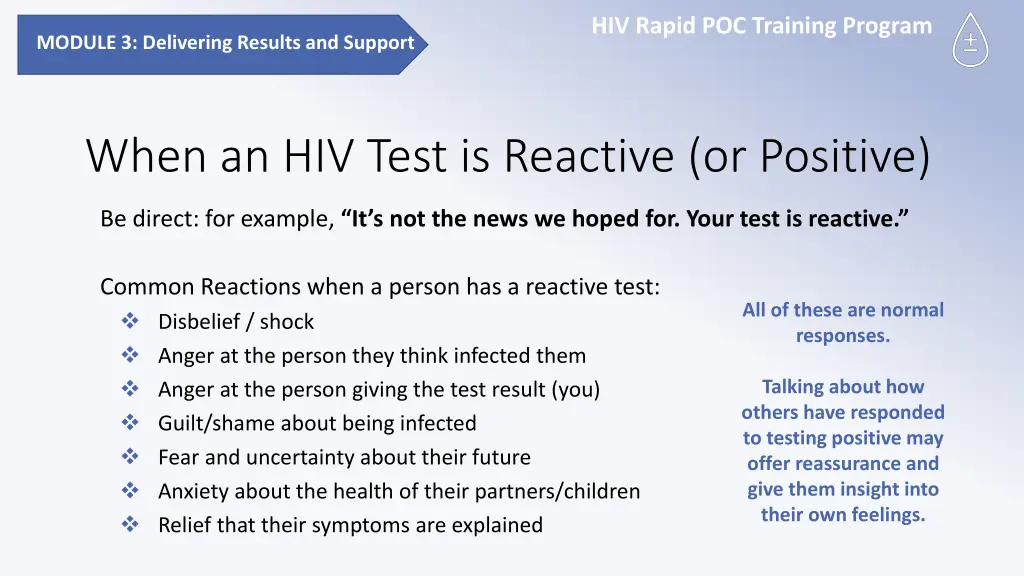 hiv rapid poc training program 1