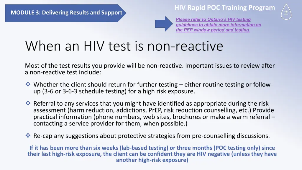 hiv rapid poc training program 11