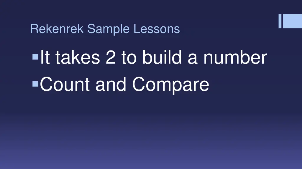 rekenrek sample lessons