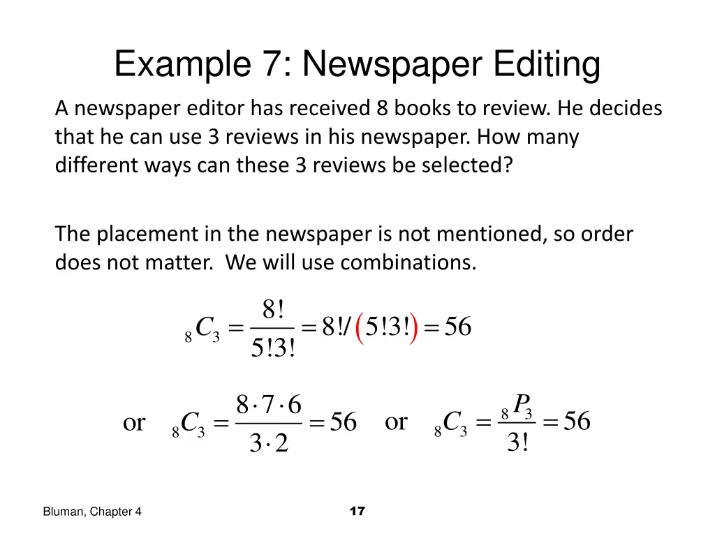 example 7 newspaper editing