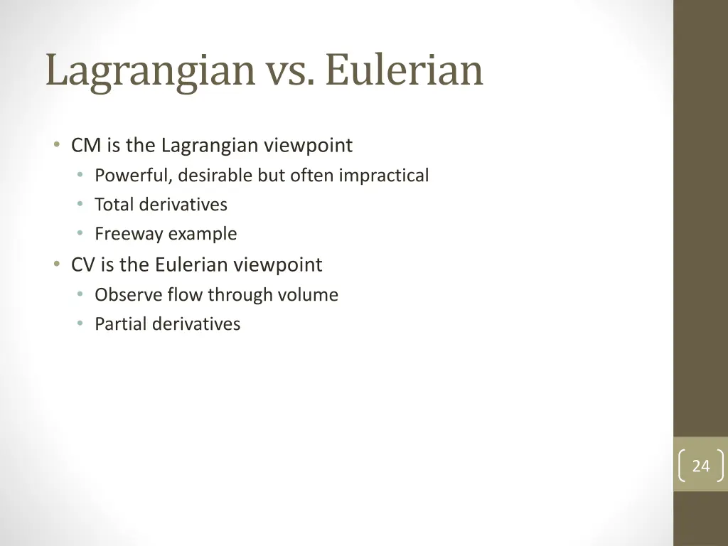 lagrangian vs eulerian