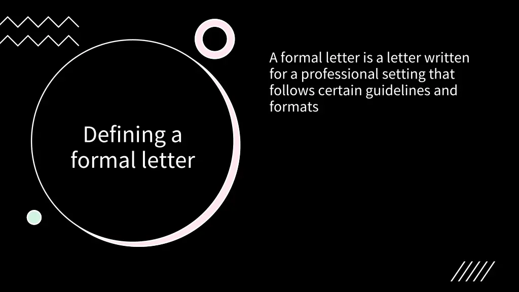 a formal letter is a letter written