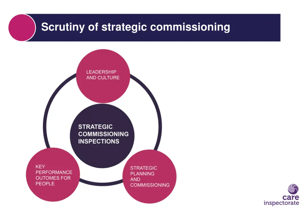 scrutiny of strategic commissioning