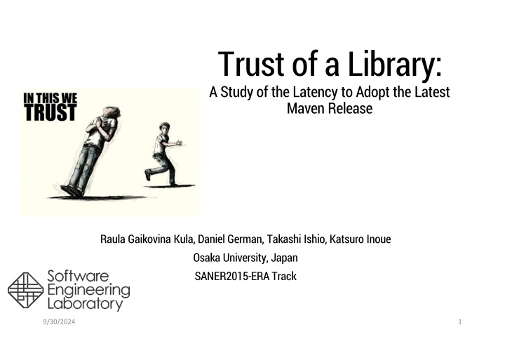 trust of a library a study of the latency