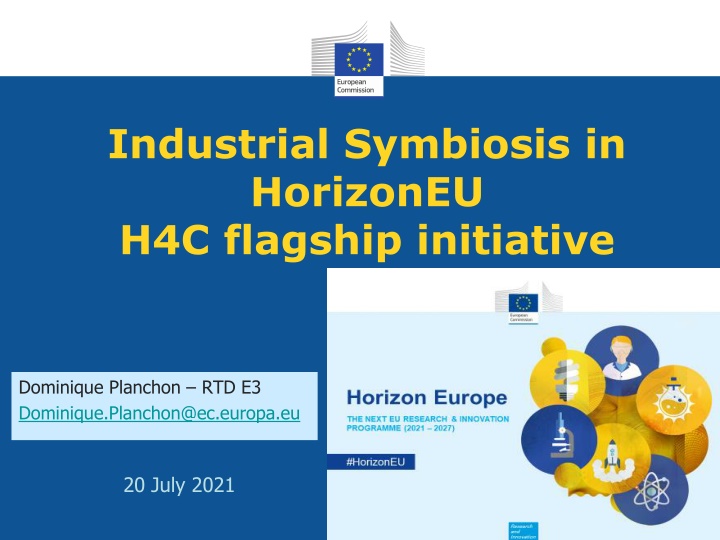 industrial symbiosis in horizoneu h4c flagship