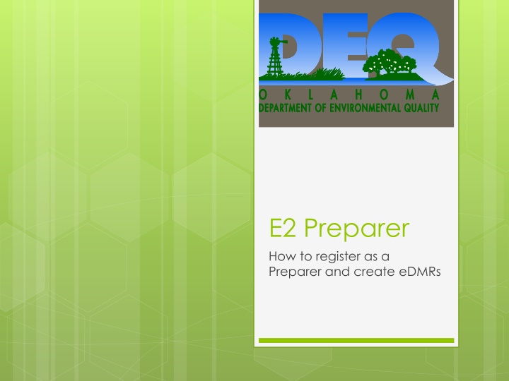 e2 preparer how to register as a preparer