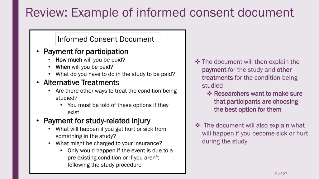 review example of informed consent document 3