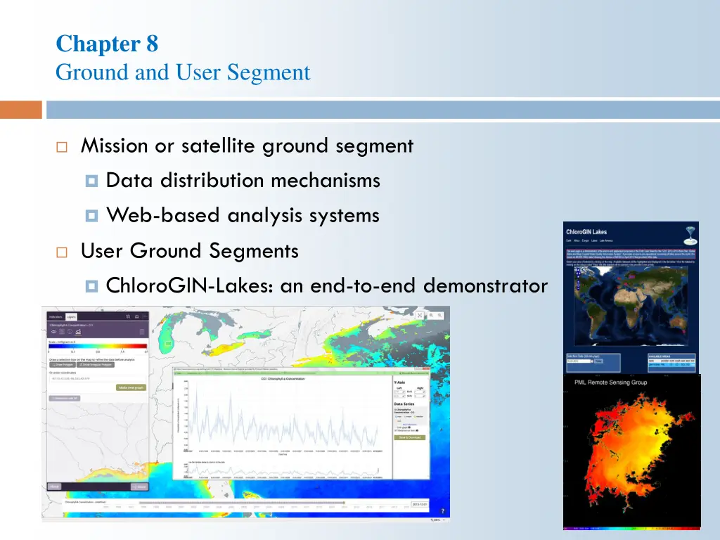 chapter 8 ground and user segment