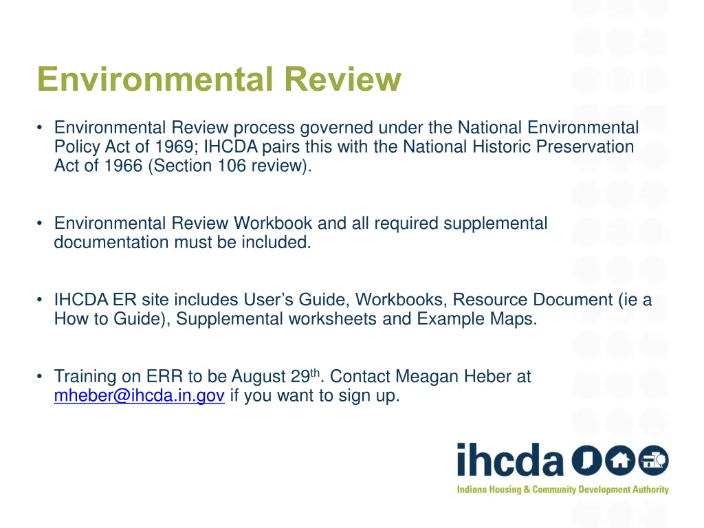 environmental review