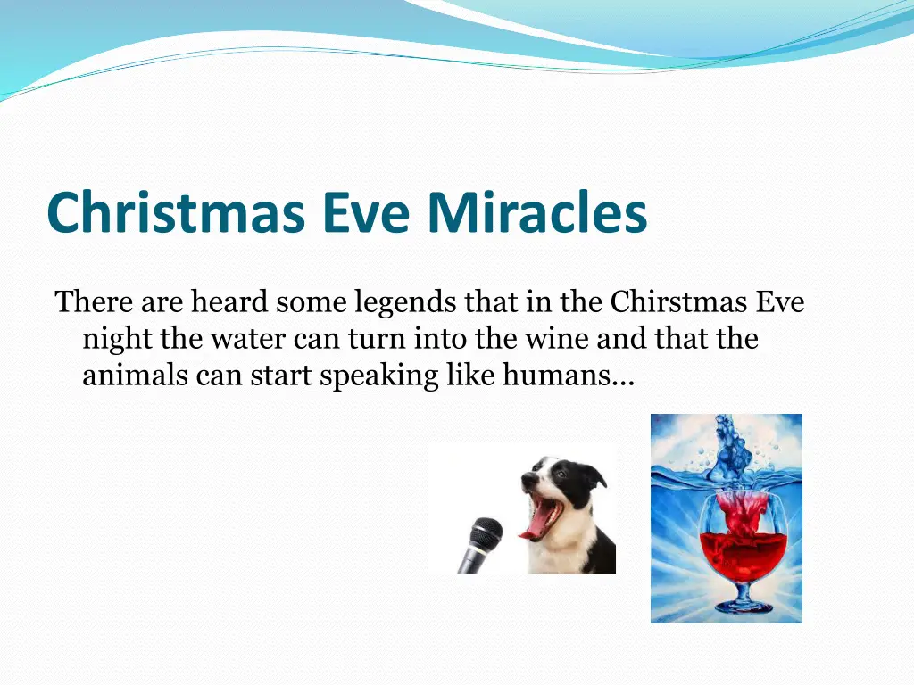 christmas eve miracles