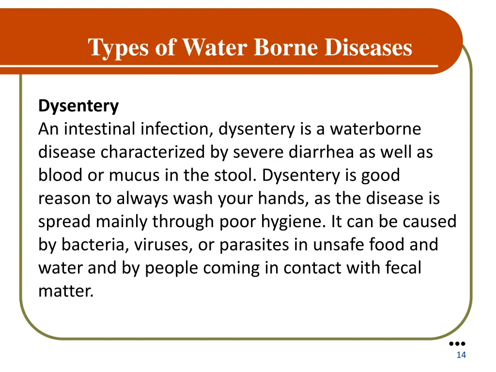 types of water borne diseases 3