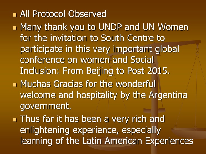 all protocol observed many thank you to undp