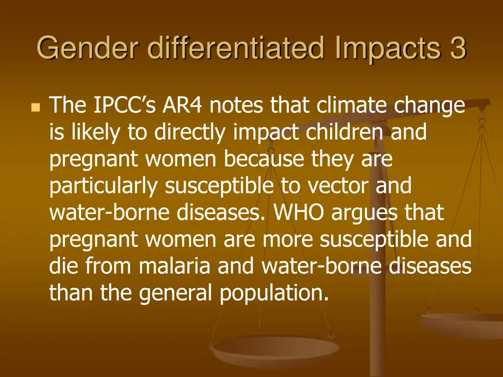 gender differentiated impacts 3