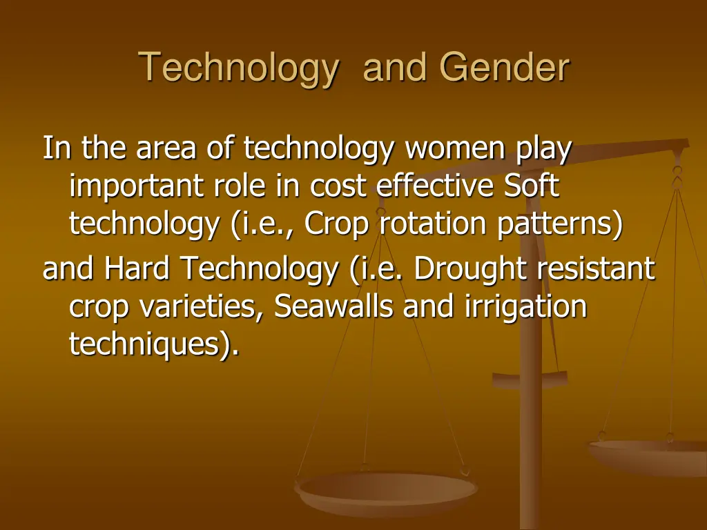 technology and gender