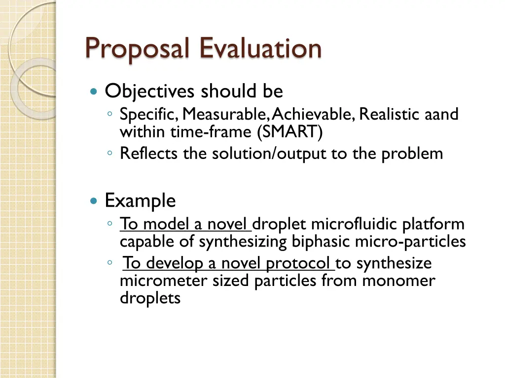 proposal evaluation 2