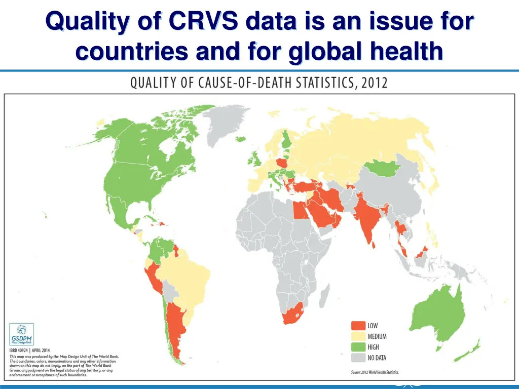 quality of crvs data is an issue for countries