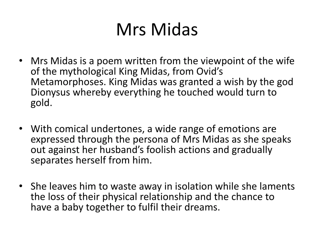 mrs midas 1