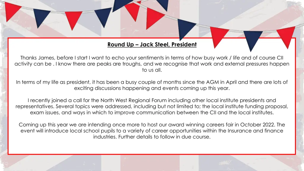 round up jack steel president