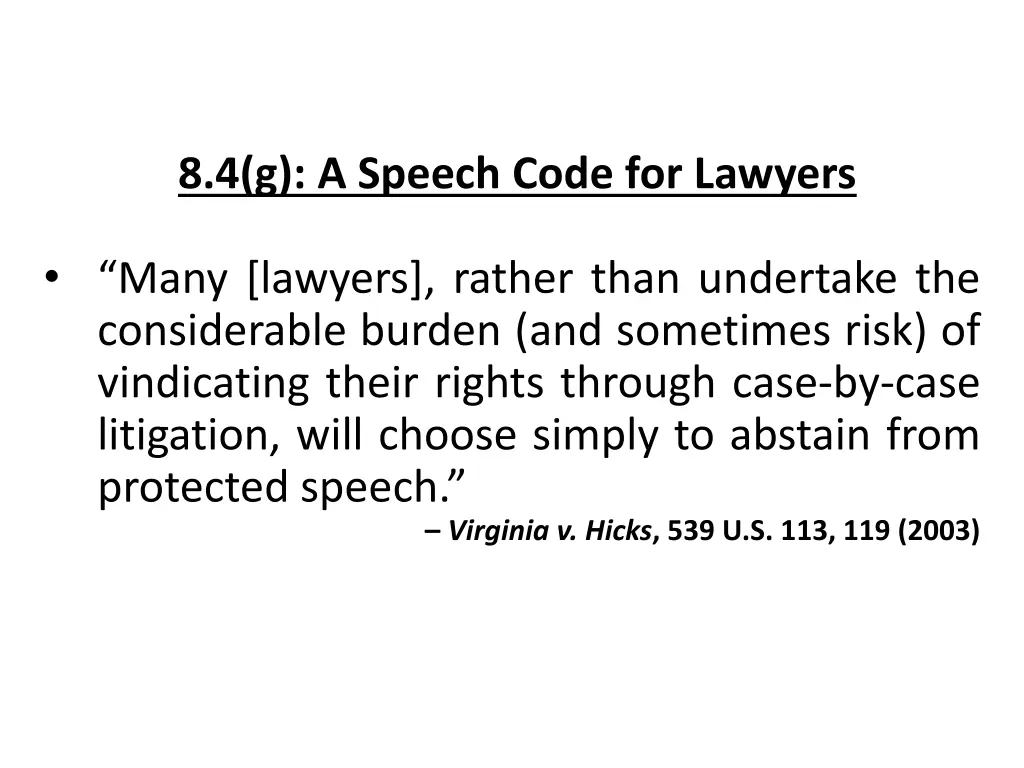 8 4 g a speech code for lawyers