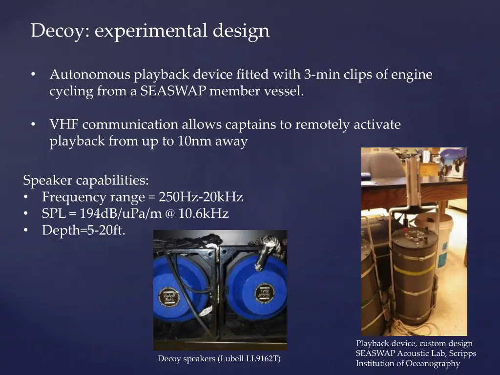 decoy experimental design